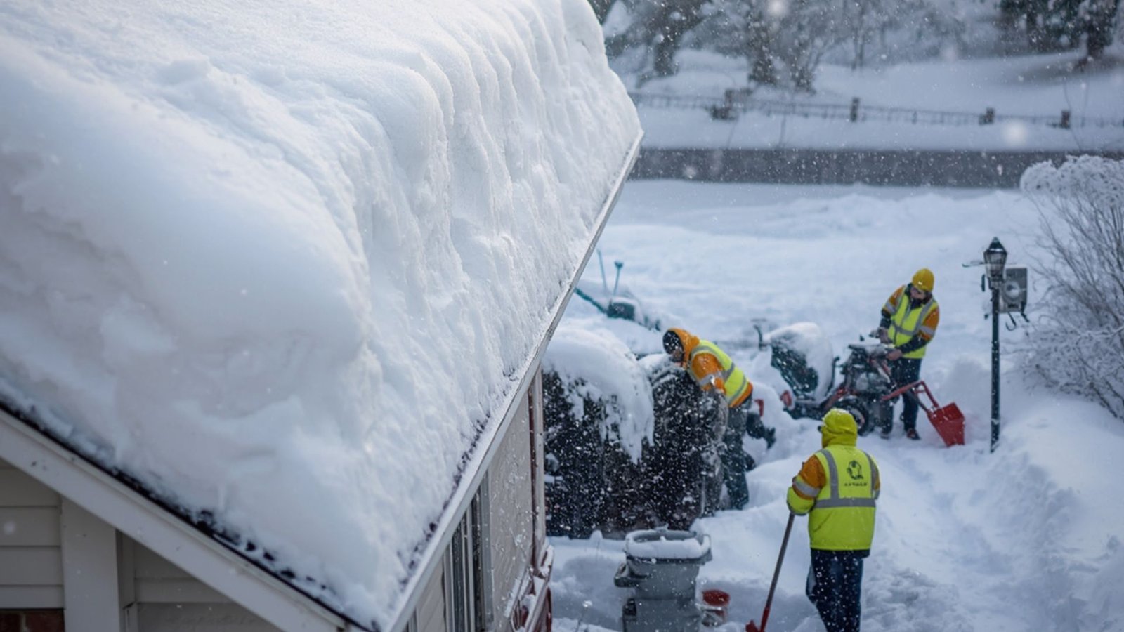 About Regina home after heavy snowfall